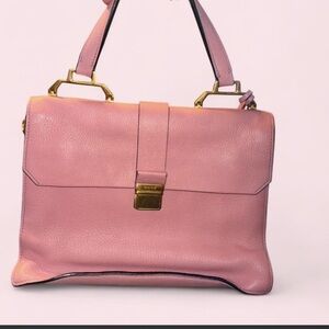 Miu Miu Pink Madras Handbag